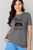 Simply Love Full Size MEOW THIS IS THE BEST DAY EVER! Graphic Cotton T-Shirt by Simply Love