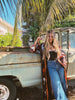Rebel Yell Horse & Leopard Print Reversible Duster by Lil Bee's Bohemian