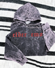 Elder emo mineral wash Hoodie by Madness & Mayhem LLC