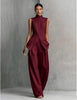 Women's Solid Color Sleeveless Top & Long Pants Two-Piece Set – 4 Colors XS–XXL by FitiqueFit