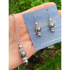 VINTAGE LACE EARRINGS by Bellaforma Jewelry