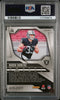Graded 2024 Panini Prizm Brock Bowers #315 Green Wave Rookie RC Football Card PSA 10 Gem Mint by Hall of Fame Sports Memorabilia