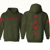 USMC Semper Fi Tactical Pullover Hoodie by Dog Mom Hat