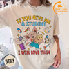 "If You Give Me A Student" Teacher Shirt – Mouse Graphic Tee, Kindergarten Teacher School Top, Gift for Educators by Dog Mom Hat
