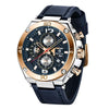 Luxury Sport Mens Watches Quartz Stylish Wrist Watch For Men Chronograph Waterproof and Scratch Resistant by Stevvex