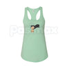 Total Drama Island Heather Lady's Racerback Tank – Premium Animated Reality TV Inspired Graphic Top for Women