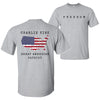 Charlie Kirk "Freedom & True Patriot" T-Shirt - American Statement Tee, Political Fan Apparel