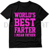 "World Best Farter I Mean Father" Shirt by Dog Mom Hat