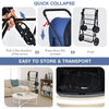 4-in-1 Double Pet Stroller with Detachable Carrier and Travel Carriage by Furr Baby Gifts