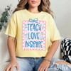 Surprise Teacher Graphic Shirt – Funny & Inspiring Quote Tee by Dog Mom Hat