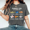Things I Do In My Spare Time - Aquarium T-Shirt by EnjoyMyDesign LLC