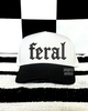 Black feral embroidered Hat by Madness & Mayhem LLC