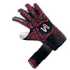 ONEKEEPER Finaty Red and White - Negative Cut Red and White Pro-Level Goalkeeper Gloves for Kids, Youth and Adults