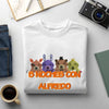 "5 Noches Con Alfredo" T-Shirt - Retro Horror Gaming Tee, Five Nights At Freddy's Inspired Apparel