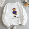 All Team College Football Teddy Bear Sweatshirt – Retro Mascot Graphic Crewneck