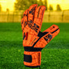 ONEKEEPER VECTOR Evolution Fluorescent Orange Kids & Junior Goalkeepers | Removable Finger Saves | Spines Sold Separately