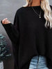 Waffle Knit Boat Neck T-Shirt by Simply Love