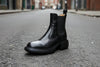Women’s British-Style Chunky Heel Ankle Boots – Dr. Style Leather Booties for Fall & Winter by FitiqueFit