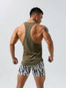 Men's Plus Size Round Neck Wide Strap Tank