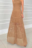 Long Sleeveless Cutout Maxi Dress Chic & Flowy Summer Style Comfortable Dress For Summer by Stevvex