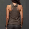 Women's Halterneck V-Neck Backless Slim-Fit Knit Top by FitiqueFit