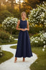 Women's Slim-Fit Long Vest Dress – A-Line High-Waist Sleeveless by FitiqueFit