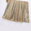 Sexy Sequined Swing Collar Sling Dress Women's Summer