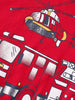 Children's Fire Truck & Helicopter Graphic Short Sleeve T-Shirt by Simply Love