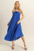 Knotted Detail Halter Neck Flowy Maxi Dress For Summer Elegant, Romantic, and Graceful with Chic Halter Neck Design and Flowy Maxi Length for a Stunning Look by Stevvex