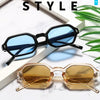 Polygonal Small-Frame Sunglasses – Hexagonal Unisex UV Protection by FitiqueFit
