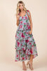 Layered Floral Sweetheart Neck Maxi Dress – Elegant and Romantic Floral Maxi Dress with Feminine Sweetheart Neckline by Stevvex