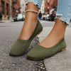 Women’s Knitted Slip-On Shoes | Plus Size Breathable Sneakers by FitiqueFit