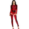 Halloween Cosplay Costume Skull Zombie Uniform by My Store