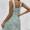 Women’s Lace Patchwork Floral Print Dress by FitiqueFit