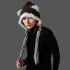 Cat Ears Mink Wool Ear-Protection Knitted Hat — Cozy Animal Ear Beanie by FitiqueFit