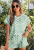 Green Polka Dot Print Short Set by Wild and Free Boutique