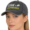Pickleball Baseball Caps – Adjustable Embroidered Cotton Hats by FitiqueFit