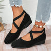 Elastic Band Platform Wedge Pumps – 6 Colors EU 35–43 by FitiqueFit