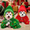 Autumn And Winter Christmas Pet Clothes Two Color Cloak Pet Cloak Shawl Dog Transfiguration by My Store