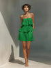 Women's Multi-Layer Ruffle Camisole & Shorts Set by FitiqueFit