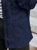 Retro Pocketed Long Sleeve Zip-Up Jacket Lightweight & Stylish Outerwear for Everyday Wear by Stevvex