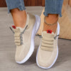 Women’s Non-Slip Round-Toe Casual Sneakers by FitiqueFit
