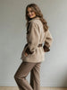 Women’s Vintage PU Leather Jacket – Lamb Fur Lined Autumn Winter Coat by FitiqueFit