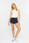 MONO B Drawcord Mini Shorts