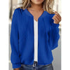 Bomber Jackets For Women Cute Jacquard Coats Lightweight Zip Up Jackets by FitiqueFit