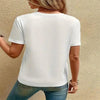 Women's Printed Crew-Neck Plus-Size Short-Sleeve Top by My Store