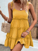 Elegant White Spaghetti Strap Dress Minimalist & Chic Summer Essential Unique Retro Dress by Stevvex
