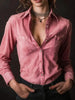 Women's Artistic Lapel Shirt – Slim Fit Vintage Style by FitiqueFit