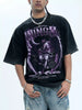 Men's Graphic Short Sleeve Oversized T-Shirt by Simply Love
