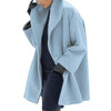 Plus Size Oversized Wool-Like Coat by FitiqueFit